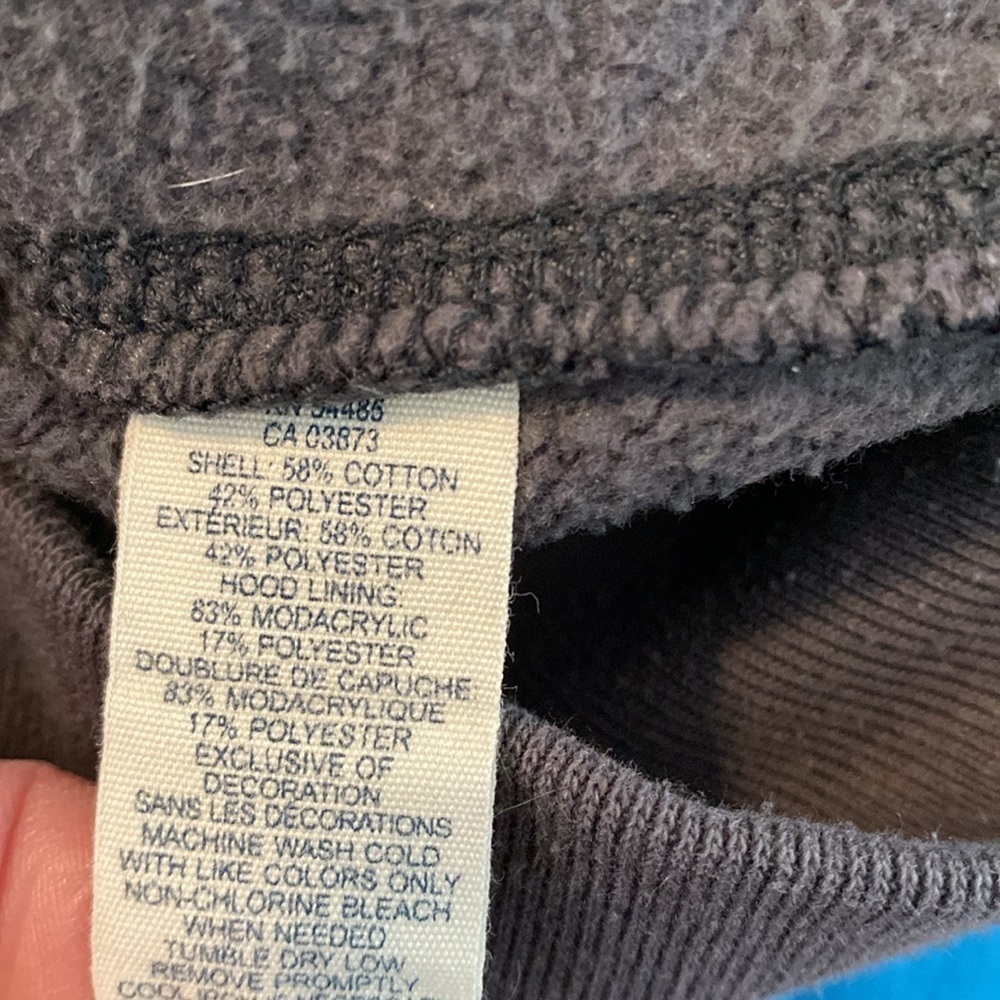 American Eagle mid button up pocket fir hood  sweatshirt jacket  size small - Picture 12 of 13